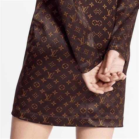 louis vuitton iconic dress|Louis Vuitton monogram dress.